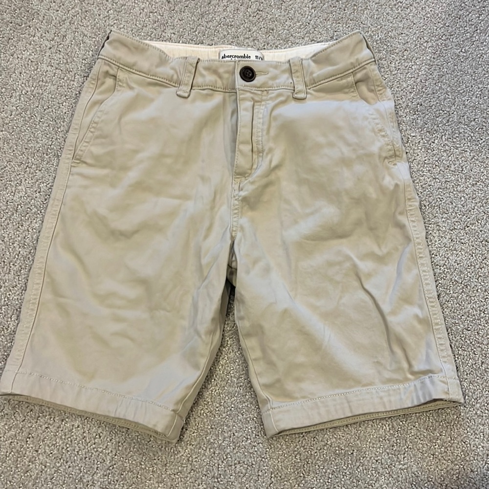 Khaki Abercrombie Kids Shorts